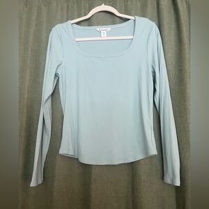 Athleta Sky Blue Long Sleeve Top